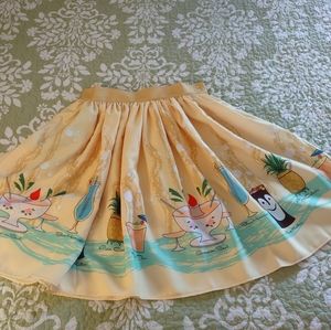 Oblong Box Shop Tiki Drink Circle Skirt
